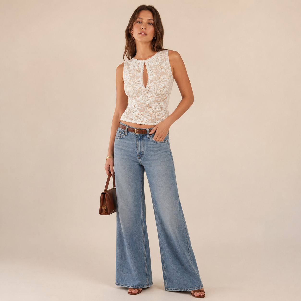 Camille Lace Top