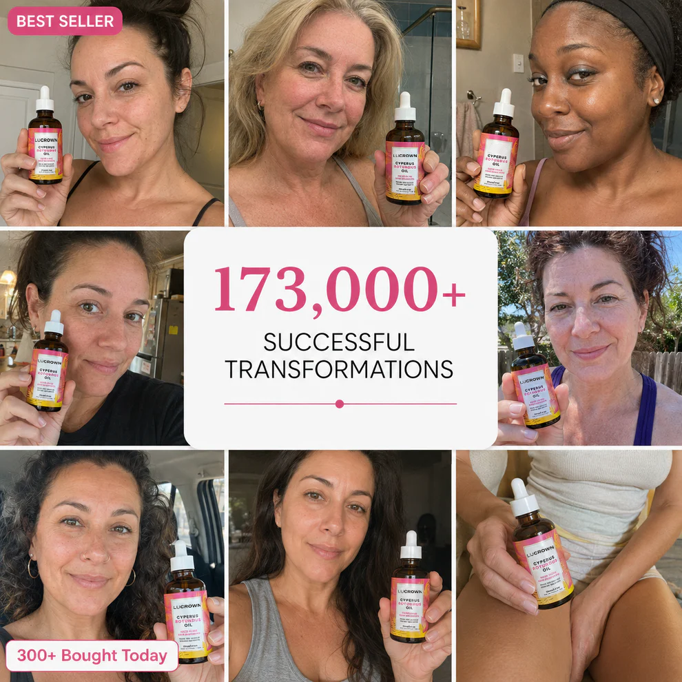 Lucrown Silky Skin Oil