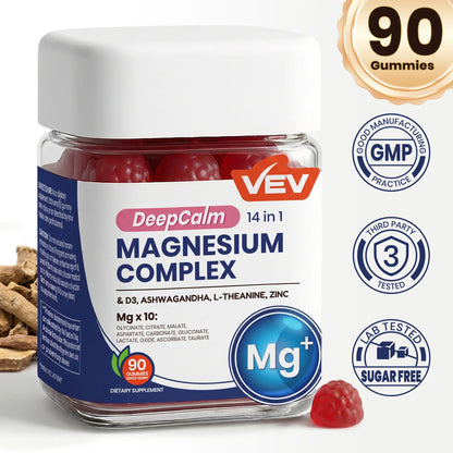 Lucrown™ DeepCalm Magnesium Gummies