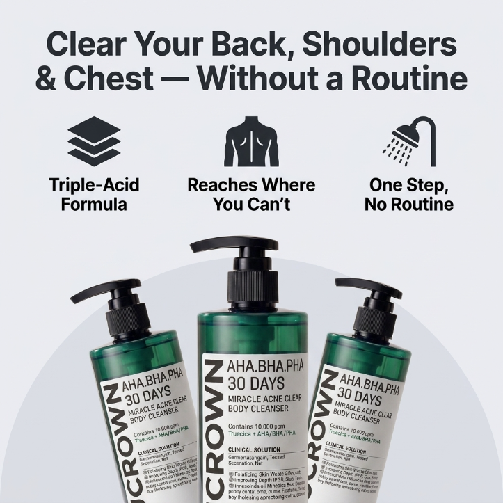 Lucrown Body Acne Wash