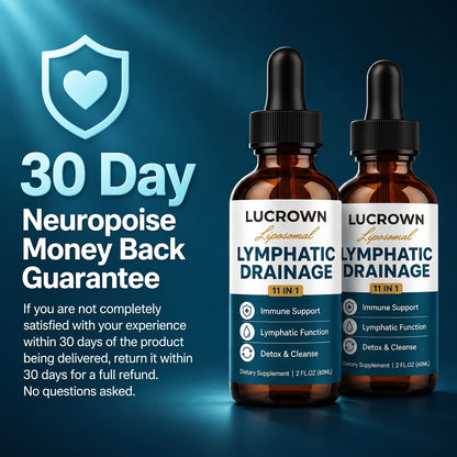 Lucrown™ Liposomal Lymphatic Drainage Drops