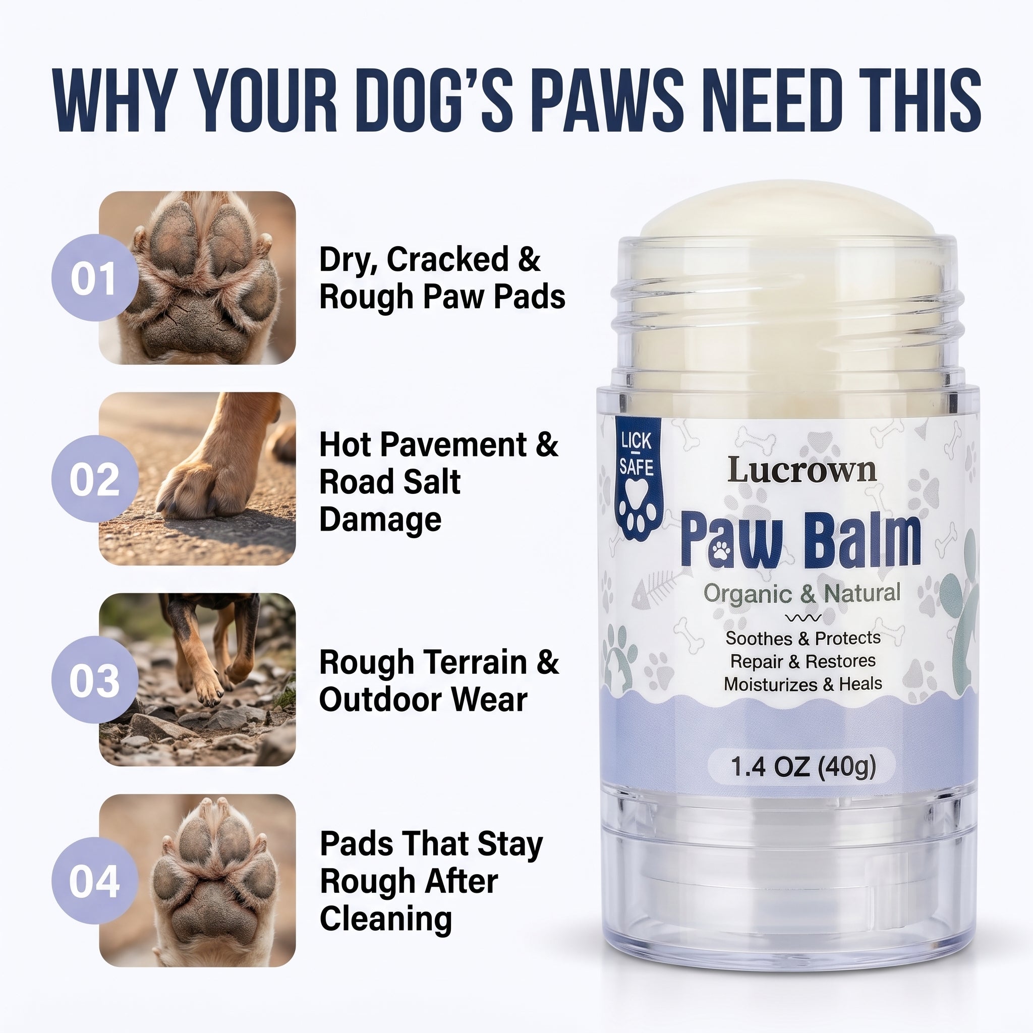 Lucrown™ Paw care kit
