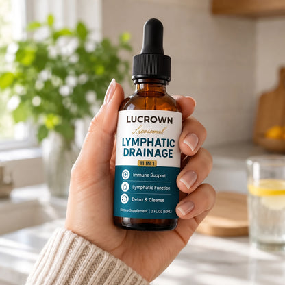 Lucrown™ Liposomal Lymphatic Drainage Drops
