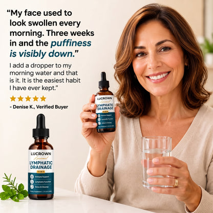 Lucrown™ Liposomal Lymphatic Drainage Drops