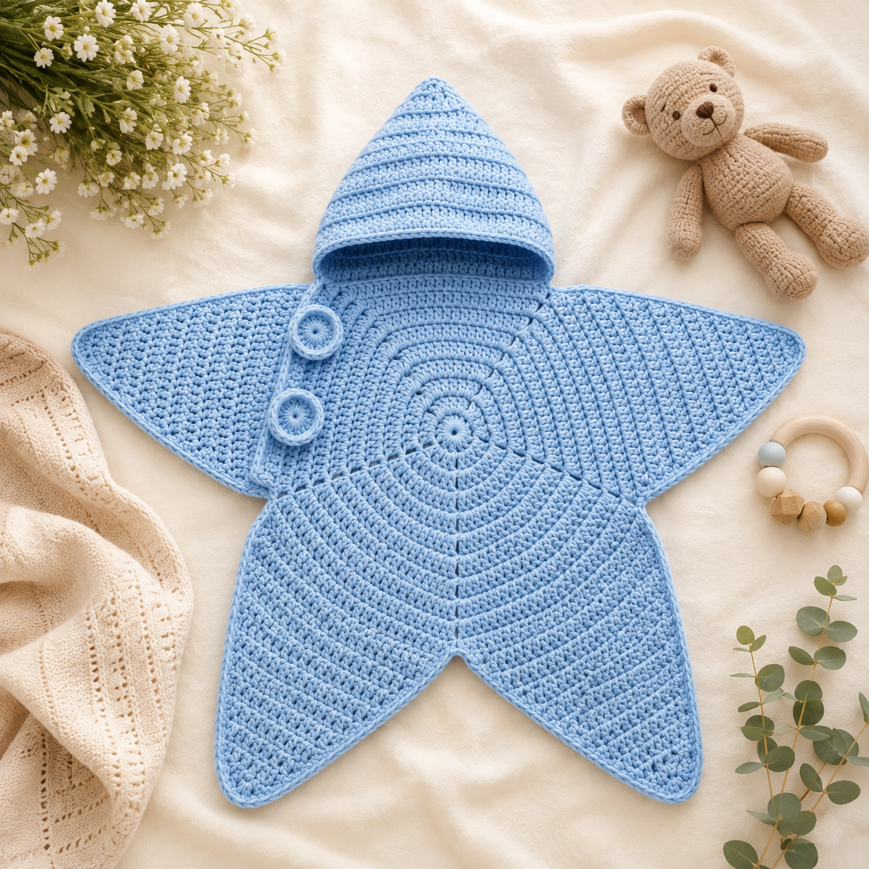 StarSnug™ Crochet Baby Wrap