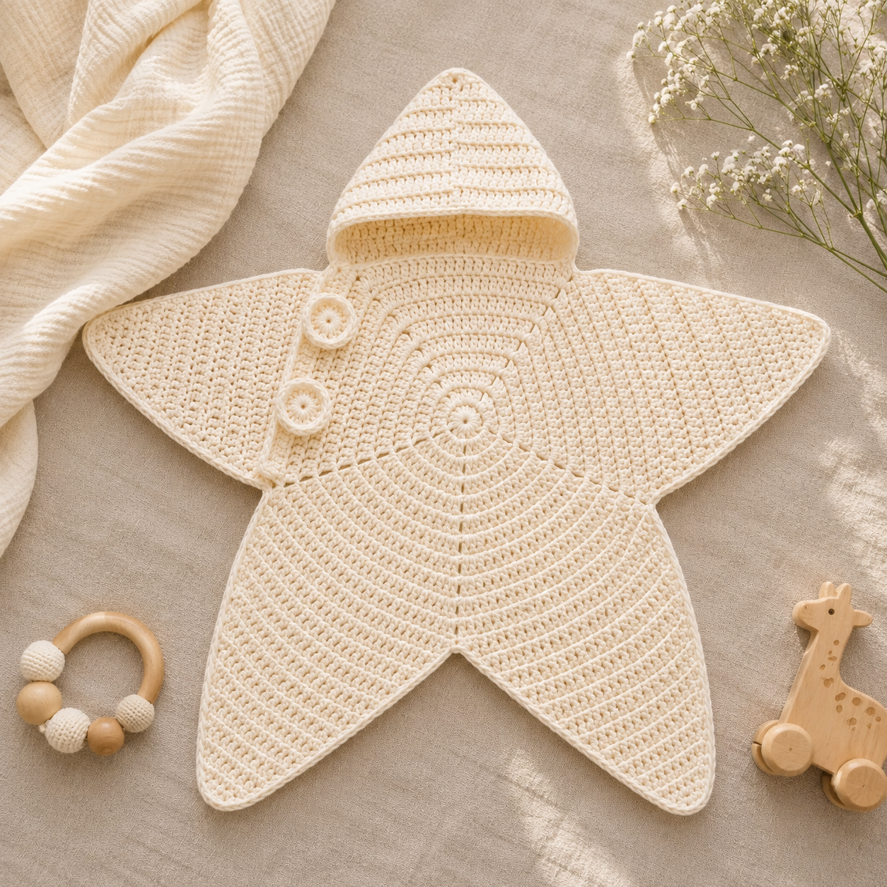StarSnug™ Crochet Baby Wrap