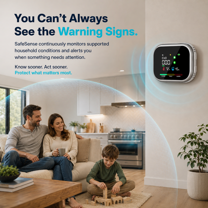Lucrown™ SafeSense 6-in-1 Detector