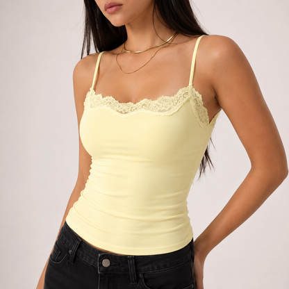 Lucrown™ Padded Lace Cami