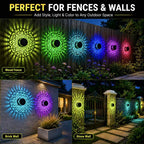 MandalaGlow Solar Light