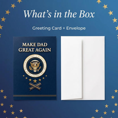 Make Dad Great Again™ Talking Father’s Day Card