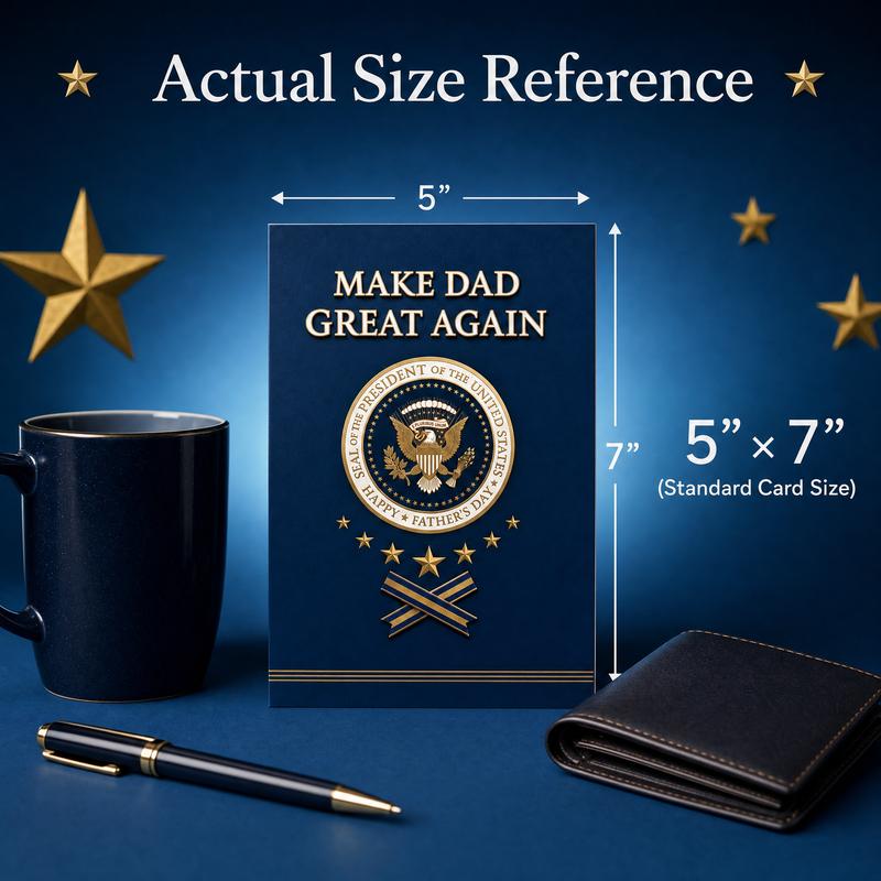 Make Dad Great Again™ Talking Father’s Day Card