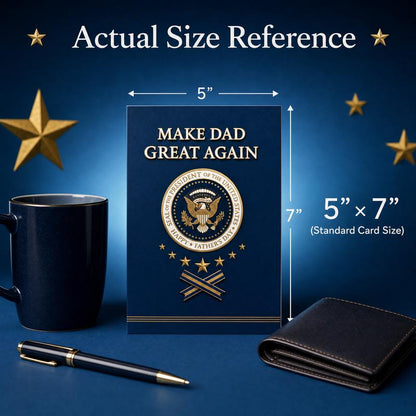 Make Dad Great Again™ Talking Father’s Day Card