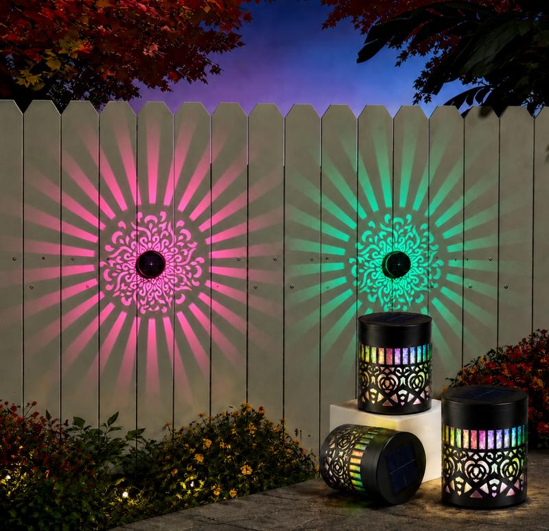 MandalaGlow Solar Light