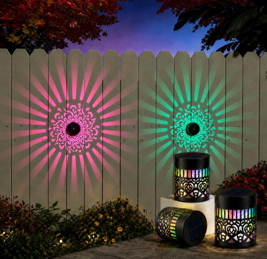 MandalaGlow Solar Light
