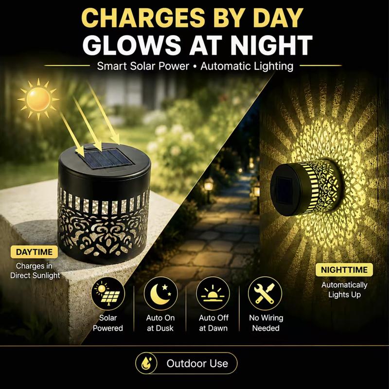 MandalaGlow Solar Light