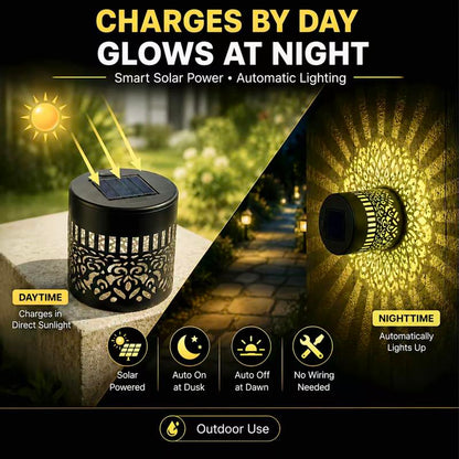 MandalaGlow Solar Light