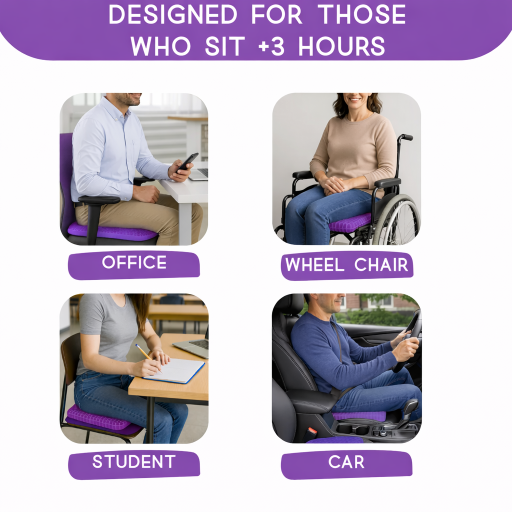 Lucrown™ Pressure Relief Seat Support