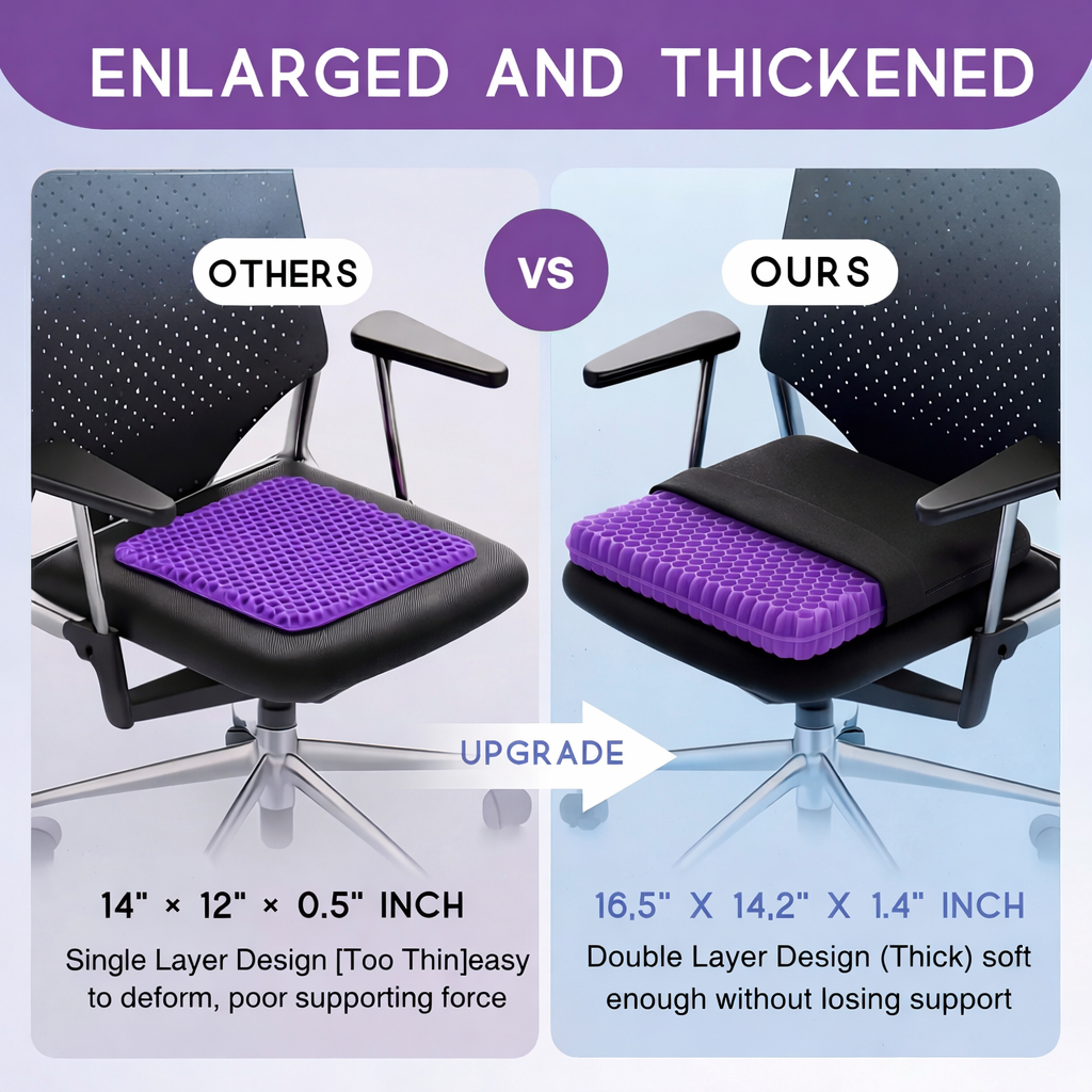 Lucrown™ Pressure Relief Seat Support