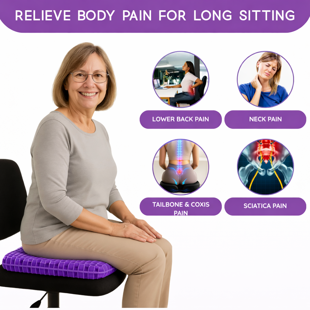 Lucrown™ Pressure Relief Seat Support