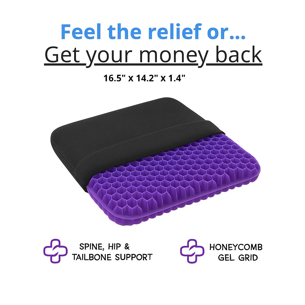 Lucrown™ Pressure Relief Seat Support