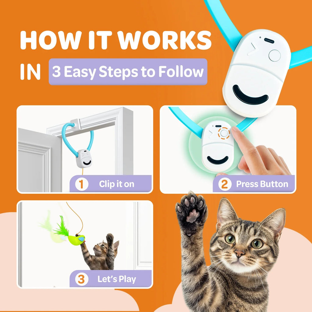 FrenzyBird™ - The Only Toy My Cat Doesn’t Ignore