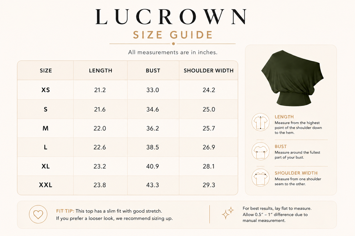 Sizing guide