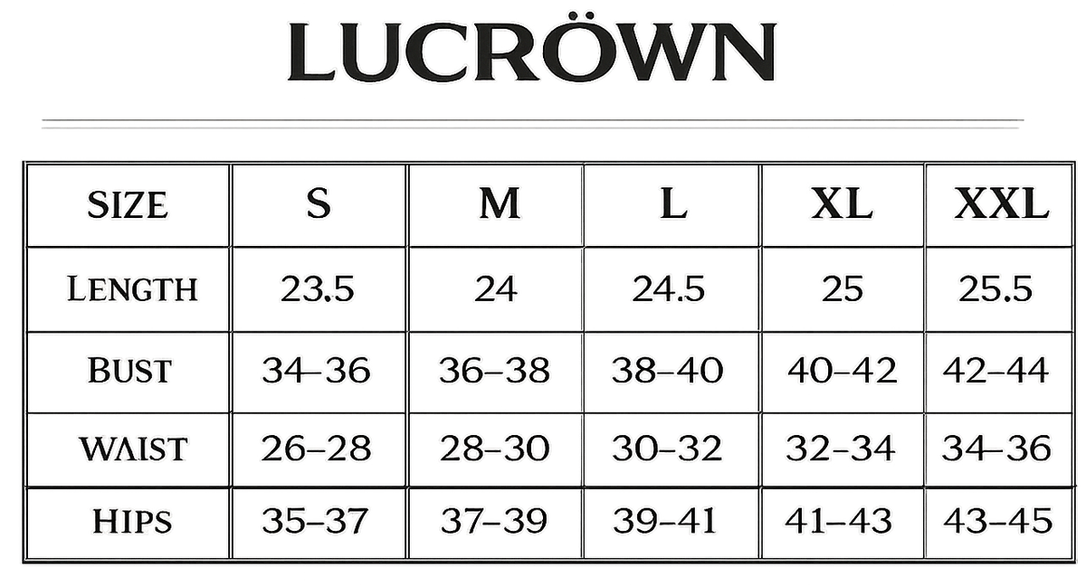 Sizing guide