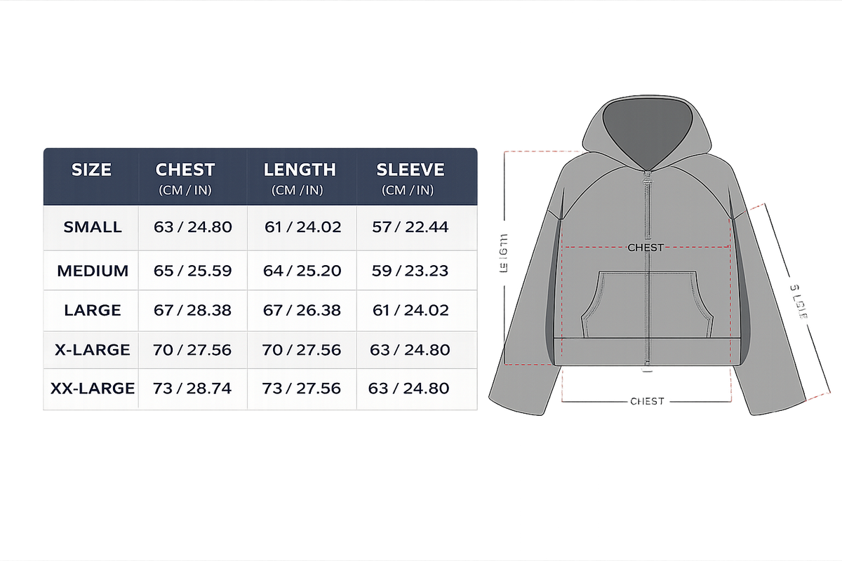 Sizing guide
