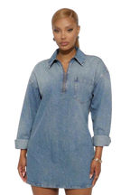 The Elara Oversized Denim