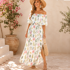 Lucrown™ Coastal Bloom Dress